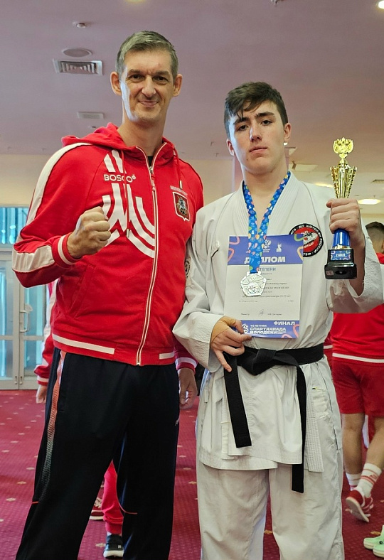 Сегодня у нас снова медаль!